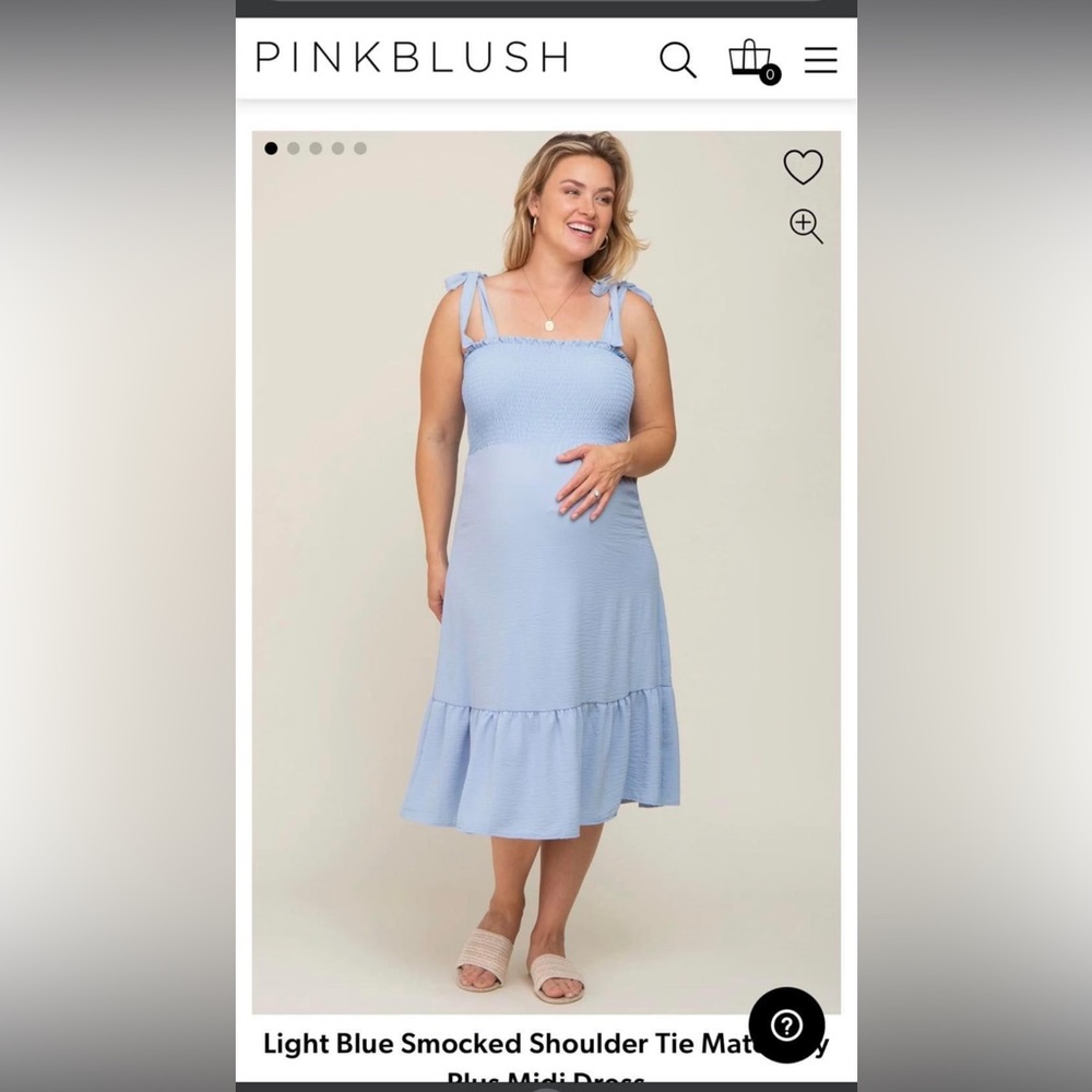 Pinkblush Maternity Dress